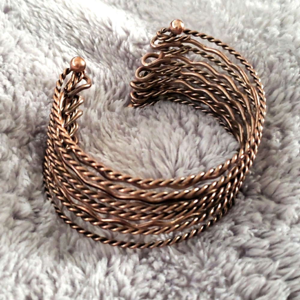 《 Brass Cuff Bracelet 》